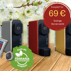Starterpaket Kapseln mit Pepita Maschine